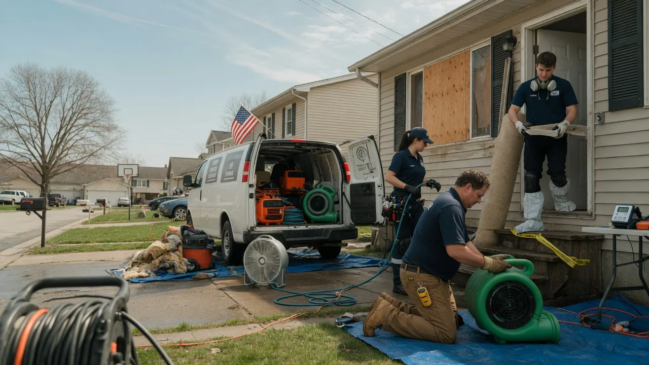 Water Damage Restoration in Hutchins, TX near me
